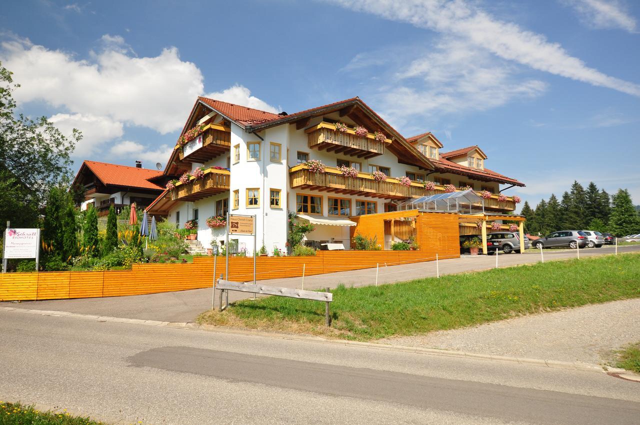 Berghues Schratt - Einfach Anders - Ihr Vegetarisches Und Veganes Biohotel Oberstaufen Exterior foto